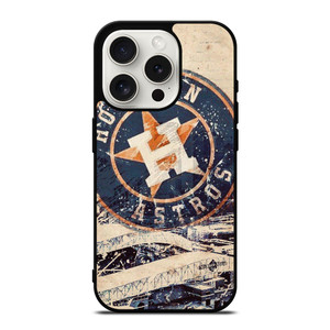 HOUSTON ASTROS BASEBALL VINTAGE BADGE iPhone 15 Pro Case Cover HOUSTON ASTROS BASEBALL VINTAGE BADGE iPhone 15 Pro Case Cover