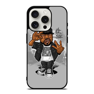ICE CUBE CARTOON RAPPER iPhone 15 Pro Case Cover