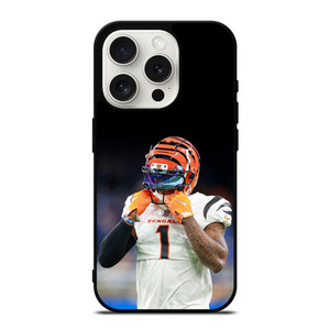 JAMARR CHASE CINCINNATI BENGALS FOOTBALL iPhone 15 Pro Case Cover