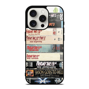 JASON VOORHES FRIDAY THE 13TH MOVIES COLLECTION iPhone 15 Pro Case Cover JASON VOORHES FRIDAY THE 13TH MOVIES COLLECTION iPhone 15 Pro Case Cover