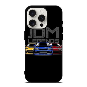JDM JAPANESE DOMESTIC MARKET CARS VEHICLES iPhone 15 Pro Case Cover JDM JAPANESE DOMESTIC MARKET CARS VEHICLES iPhone 15 Pro Case Cover