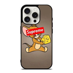 JERRY MOUSE CARTOON SUPREME iPhone 15 Pro Case Cover JERRY MOUSE CARTOON SUPREME iPhone 15 Pro Case Cover