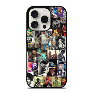JIMI HENDRIX COLLAGE iPhone 15 Pro Case Cover