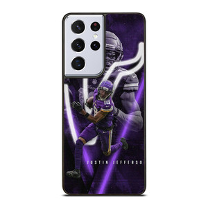JUSTIN JEFFERSON MINNESOTA VIKINGS ICON  Samsung Galaxy S21 Ultra Case Cover