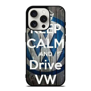 KEEP CALM AND DRIVE VOLKWAGEN VW iPhone 15 Pro Case Cover KEEP CALM AND DRIVE VOLKWAGEN VW iPhone 15 Pro Case Cover
