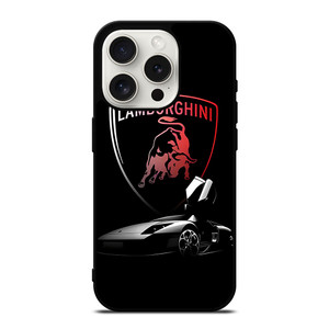 LAMBORGHINI CAR LOGO SILHOUETTE iPhone 15 Pro Case Cover LAMBORGHINI CAR LOGO SILHOUETTE iPhone 15 Pro Case Cover