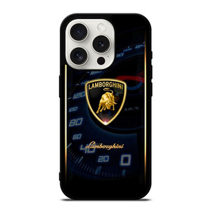 LAMBORGHINI SPEEDOMETER iPhone 15 Pro Case Cover LAMBORGHINI SPEEDOMETER iPhone 15 Pro Case Cover