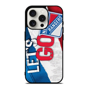 LETS GO NEW YORK RANGERS iPhone 15 Pro Case Cover LETS GO NEW YORK RANGERS iPhone 15 Pro Case Cover