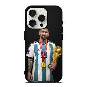 LIONEL MESSI WORLD CUP CHAMPIONS iPhone 15 Pro Case Cover LIONEL MESSI WORLD CUP CHAMPIONS iPhone 15 Pro Case Cover