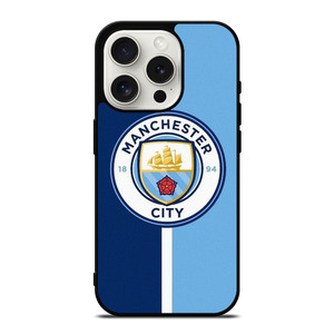 MANCHESTER CITY BLUE iPhone 15 Pro Case Cover MANCHESTER CITY BLUE iPhone 15 Pro Case Cover