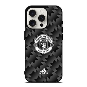 MANCHESTER UNITED ADIDAS BLACK KIT iPhone 15 Pro Case Cover MANCHESTER UNITED ADIDAS BLACK KIT iPhone 15 Pro Case Cover