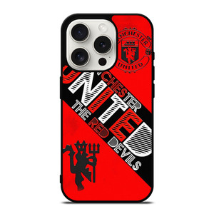 MANCHESTER UNITED THE RED DEVILS iPhone 15 Pro Case Cover