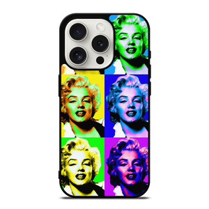 MARILYN MONROE POP ART COLLAGE iPhone 15 Pro Case Cover