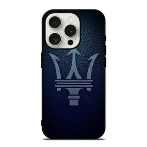 MASERATI LEATHER LOGO iPhone 15 Pro Case Cover MASERATI LEATHER LOGO iPhone 15 Pro Case Cover