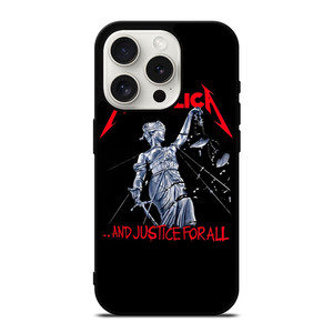 METALLICA AND JUSTICE FOR ALL iPhone 15 Pro Case Cover METALLICA AND JUSTICE FOR ALL iPhone 15 Pro Case Cover