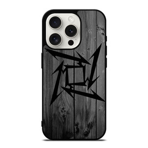 METALLICA METAL BAND WOOD ICON iPhone 15 Pro Case Cover METALLICA METAL BAND WOOD ICON iPhone 15 Pro Case Cover