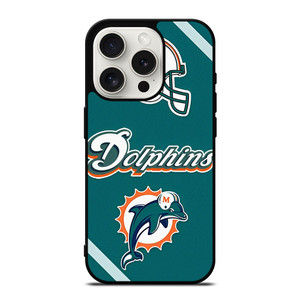 MIAMI DOLPHINS FOOTBALL HELMET LOGO iPhone 15 Pro Case Cover MIAMI DOLPHINS FOOTBALL HELMET LOGO iPhone 15 Pro Case Cover