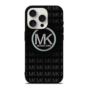 MICHAEL KORS BLACK PATTERN iPhone 15 Pro Case Cover MICHAEL KORS BLACK PATTERN iPhone 15 Pro Case Cover