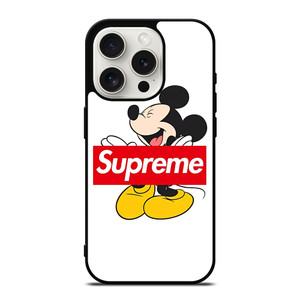 MICKEY MOUSE DISNEY SUPREME LOGO iPhone 15 Pro Case Cover MICKEY MOUSE DISNEY SUPREME LOGO iPhone 15 Pro Case Cover