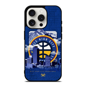 MILE HIGH CITY BASKETBALL LOGO iPhone 15 Pro Case Cover MILE HIGH CITY BASKETBALL LOGO iPhone 15 Pro Case Cover