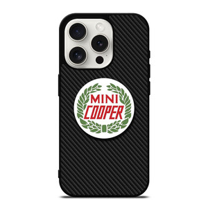 MINI COOPER CLASSIC CARBON EMBLEM iPhone 15 Pro Case Cover MINI COOPER CLASSIC CARBON EMBLEM iPhone 15 Pro Case Cover