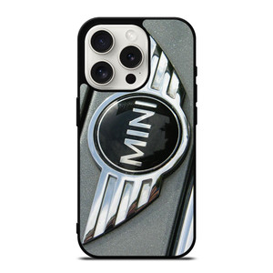 MINI COOPER METAL GRILL EMLBEM iPhone 15 Pro Case Cover
