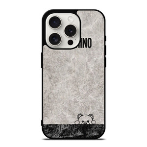 MOSCHINO TOY FUR MARBLE iPhone 15 Pro Case Cover MOSCHINO TOY FUR MARBLE iPhone 15 Pro Case Cover