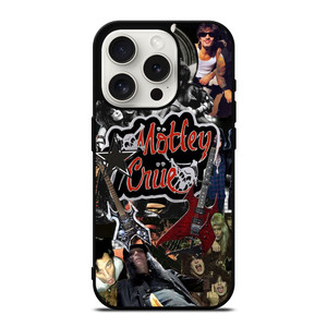 MOTLEY CRUE BAND COLLAGE iPhone 15 Pro Case Cover MOTLEY CRUE BAND COLLAGE iPhone 15 Pro Case Cover