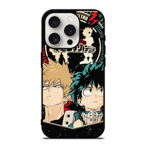 MY HERO ACADEMIA DEKU BAKUGO iPhone 15 Pro Case Cover