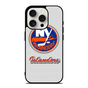 NEW YORK ISLANDERS BADGE CARBON iPhone 15 Pro Case Cover NEW YORK ISLANDERS BADGE CARBON iPhone 15 Pro Case Cover