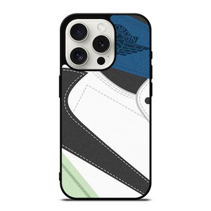 NIKE AIR JORDAN 1 HIGH BLUE iPhone 15 Pro Case Cover NIKE AIR JORDAN 1 HIGH BLUE iPhone 15 Pro Case Cover