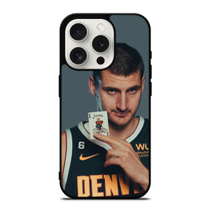 NIKOLA JOKIC DENVER NUGGETS JOKER iPhone 15 Pro Case Cover NIKOLA JOKIC DENVER NUGGETS JOKER iPhone 15 Pro Case Cover