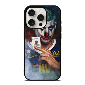 NIKOLA JOKIC JOKER DENVER NUGGETS iPhone 15 Pro Case Cover NIKOLA JOKIC JOKER DENVER NUGGETS iPhone 15 Pro Case Cover