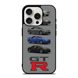 NISSAN GTR CARS EVOLUTION iPhone 15 Pro Case Cover NISSAN GTR CARS EVOLUTION iPhone 15 Pro Case Cover