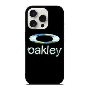 OAKLEY METAL BLACK EMBLEM iPhone 15 Pro Case Cover OAKLEY METAL BLACK EMBLEM iPhone 15 Pro Case Cover
