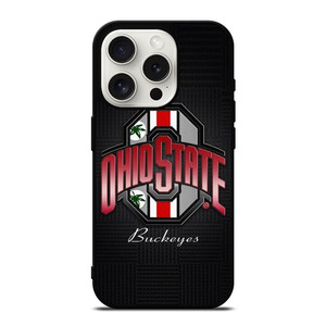 OHIO STATE BUCKEYES WEED METAL SYMBOL iPhone 15 Pro Case Cover OHIO STATE BUCKEYES WEED METAL SYMBOL iPhone 15 Pro Case Cover