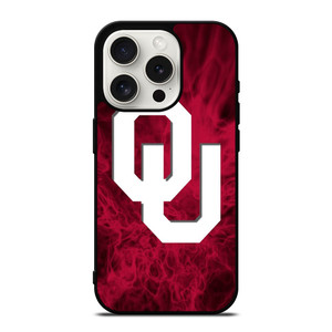 OKLAHOMA SOONERS SMOKED LOGO iPhone 15 Pro Case Cover OKLAHOMA SOONERS SMOKED LOGO iPhone 15 Pro Case Cover