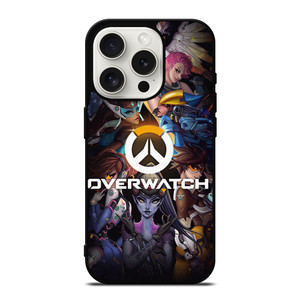 OVERWATCH GAMES ALL LOGO iPhone 15 Pro Case Cover OVERWATCH GAMES ALL LOGO iPhone 15 Pro Case Cover