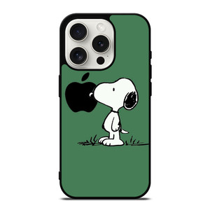 PEANUTS SNOOPY DOG APPLE LOGO iPhone 15 Pro Case Cover PEANUTS SNOOPY DOG APPLE LOGO iPhone 15 Pro Case Cover