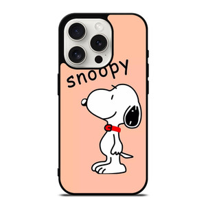 PEANUTS SNOOPY PINK iPhone 15 Pro Case Cover PEANUTS SNOOPY PINK iPhone 15 Pro Case Cover
