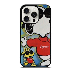 PEANUTS SNOOPY SUPREME iPhone 15 Pro Case Cover PEANUTS SNOOPY SUPREME iPhone 15 Pro Case Cover