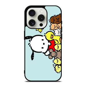 POCHACCO HELLO KITTY CARTOON iPhone 15 Pro Case Cover POCHACCO HELLO KITTY CARTOON iPhone 15 Pro Case Cover