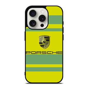 PORSCHE GREEN EMBLEM iPhone 15 Pro Case Cover PORSCHE GREEN EMBLEM iPhone 15 Pro Case Cover