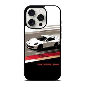 PORSCHE GT3 MINIMALIST iPhone 15 Pro Case Cover PORSCHE GT3 MINIMALIST iPhone 15 Pro Case Cover