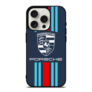 PORSCHE MARTINI RACING LOGO iPhone 15 Pro Case Cover PORSCHE MARTINI RACING LOGO iPhone 15 Pro Case Cover
