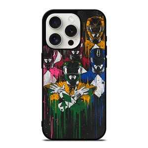 POWER RANGERS BRUSHED ART iPhone 15 Pro Case Cover POWER RANGERS BRUSHED ART iPhone 15 Pro Case Cover