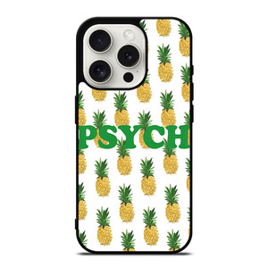PSYCH PINEAPPLE PATTERN iPhone 15 Pro Case Cover PSYCH PINEAPPLE PATTERN iPhone 15 Pro Case Cover