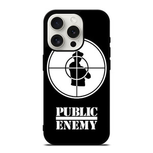 PUBLIC ENEMY HIP HOP LOGO iPhone 15 Pro Case Cover PUBLIC ENEMY HIP HOP LOGO iPhone 15 Pro Case Cover