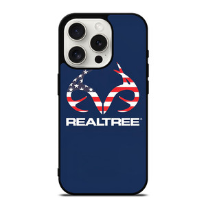 REALTREE USA FLAG LOGO iPhone 15 Pro Case Cover REALTREE USA FLAG LOGO iPhone 15 Pro Case Cover