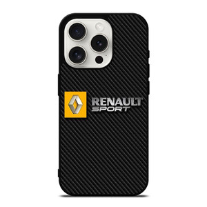 RENAULT SPORT CARBON EMBLEM iPhone 15 Pro Case Cover RENAULT SPORT CARBON EMBLEM iPhone 15 Pro Case Cover